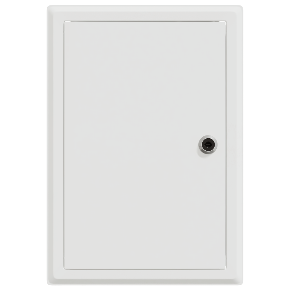 Produktbild för Åtkomstpanel Vit 33 x 23 x 3 cm Stål