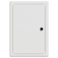 Produktbild för Åtkomstpanel Vit 33 x 23 x 3 cm Stål