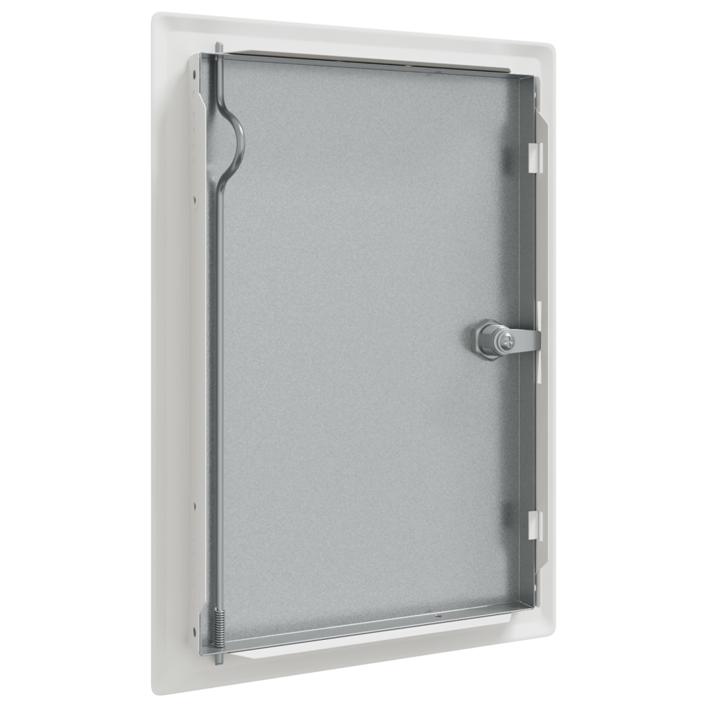 Produktbild för Åtkomstpanel Vit 33 x 23 x 3 cm Stål