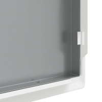 Produktbild för Åtkomstpanel Vit 33 x 23 x 3 cm Stål