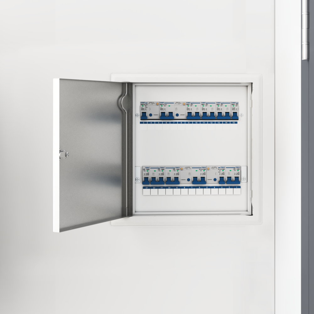 Produktbild för Åtkomstpanel Vit 33 x 33 x 3 cm Stål