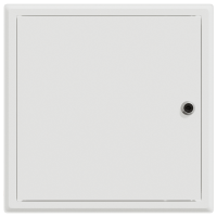 Produktbild för Åtkomstpanel Vit 33 x 33 x 3 cm Stål