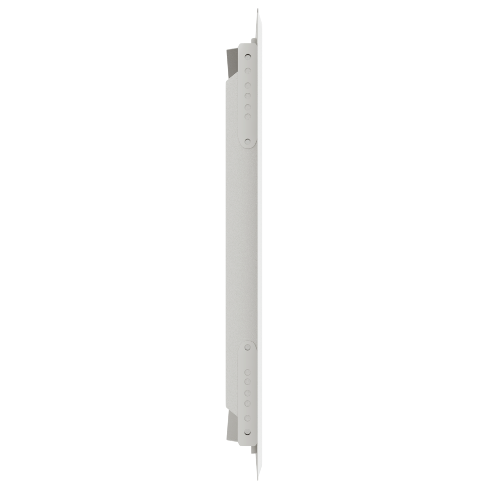 Produktbild för Åtkomstpanel Vit 33 x 33 x 3 cm Stål