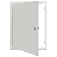 Produktbild för Åtkomstpanel Vit 43 x 33 x 3 cm Stål