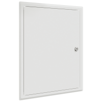 Produktbild för Åtkomstpanel Vit 43 x 33 x 3 cm Stål