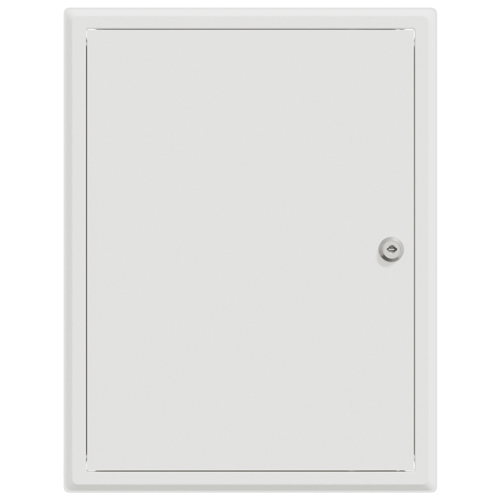 Produktbild för Åtkomstpanel Vit 43 x 33 x 3 cm Stål