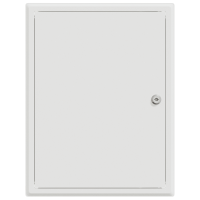 Produktbild för Åtkomstpanel Vit 43 x 33 x 3 cm Stål