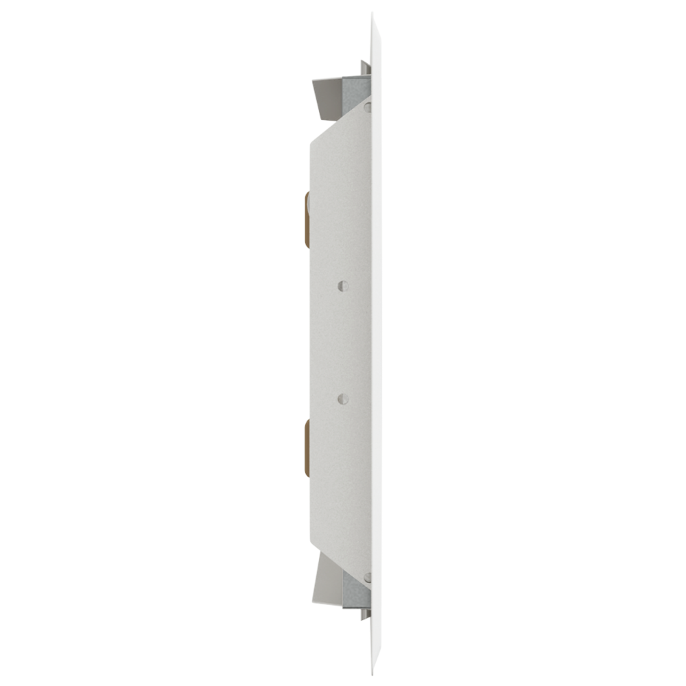 Produktbild för Åtkomstpanel 2 pcs Vit 23 x 23 x 3 cm Stål