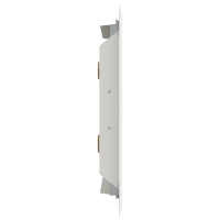 Produktbild för Åtkomstpanel 2 pcs Vit 23 x 23 x 3 cm Stål
