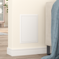 Produktbild för Åtkomstpanel Vit 33 x 23 x 3 cm Stål