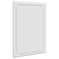 Produktbild för Åtkomstpanel Vit 33 x 23 x 3 cm Stål