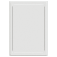 Produktbild för Åtkomstpanel Vit 33 x 23 x 3 cm Stål