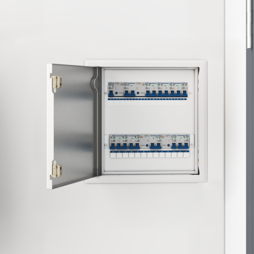 vidaXL Åtkomstpanel Vit 33,5 x 33,5 x 3 cm Stål