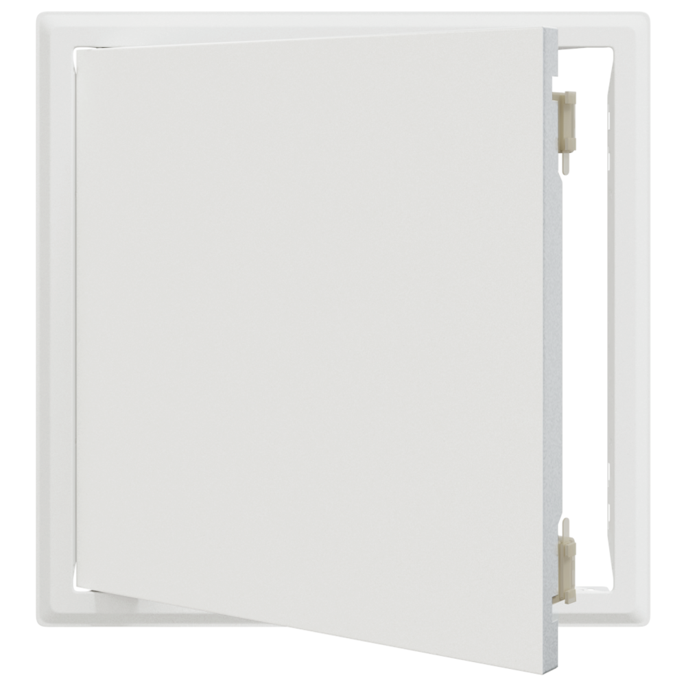 Produktbild för Åtkomstpanel Vit 33,5 x 33,5 x 3 cm Stål