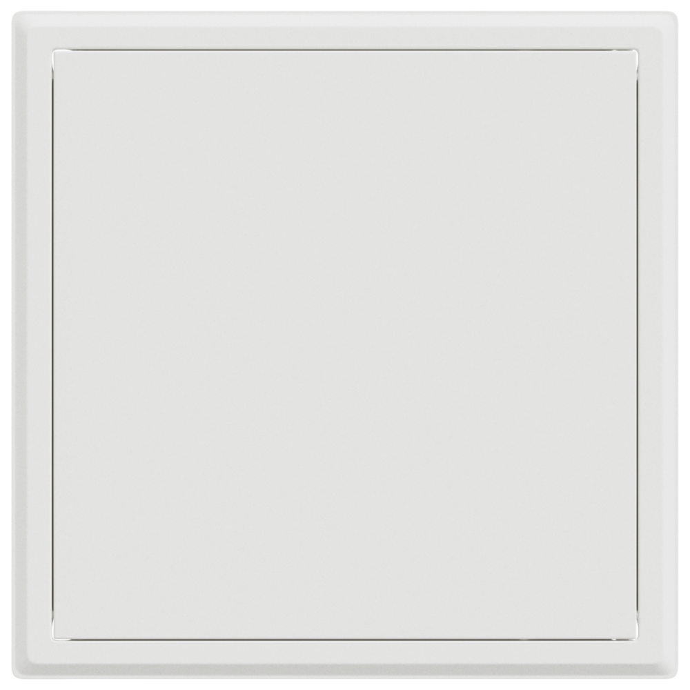 Produktbild för Åtkomstpanel Vit 33,5 x 33,5 x 3 cm Stål