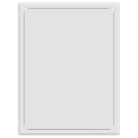Produktbild för Åtkomstpanel Vit 43,5 x 33 x 3 cm Stål