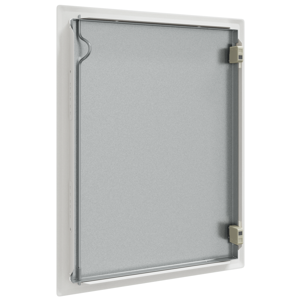 Produktbild för Åtkomstpanel Vit 43,5 x 33 x 3 cm Stål