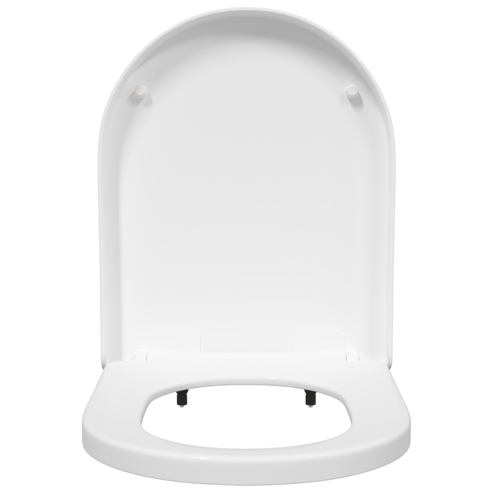 Produktbild för Toalettstol Justerbar Vit 48 x 36,5 x 4,5 cm Polypropylen