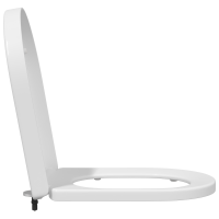 Produktbild för Toalettstol Justerbar Vit 48 x 36,5 x 4,5 cm Polypropylen