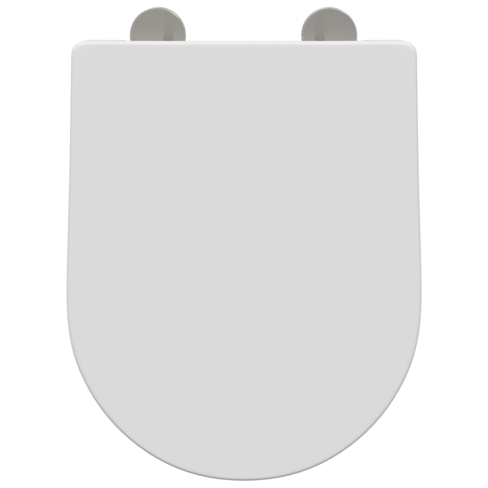 Produktbild för Toalettstol Justerbar Vit 48 x 36,5 x 4,5 cm Polypropylen