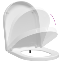 Produktbild för Toalettstol Justerbar Vit 48 x 36,5 x 4,5 cm Polypropylen