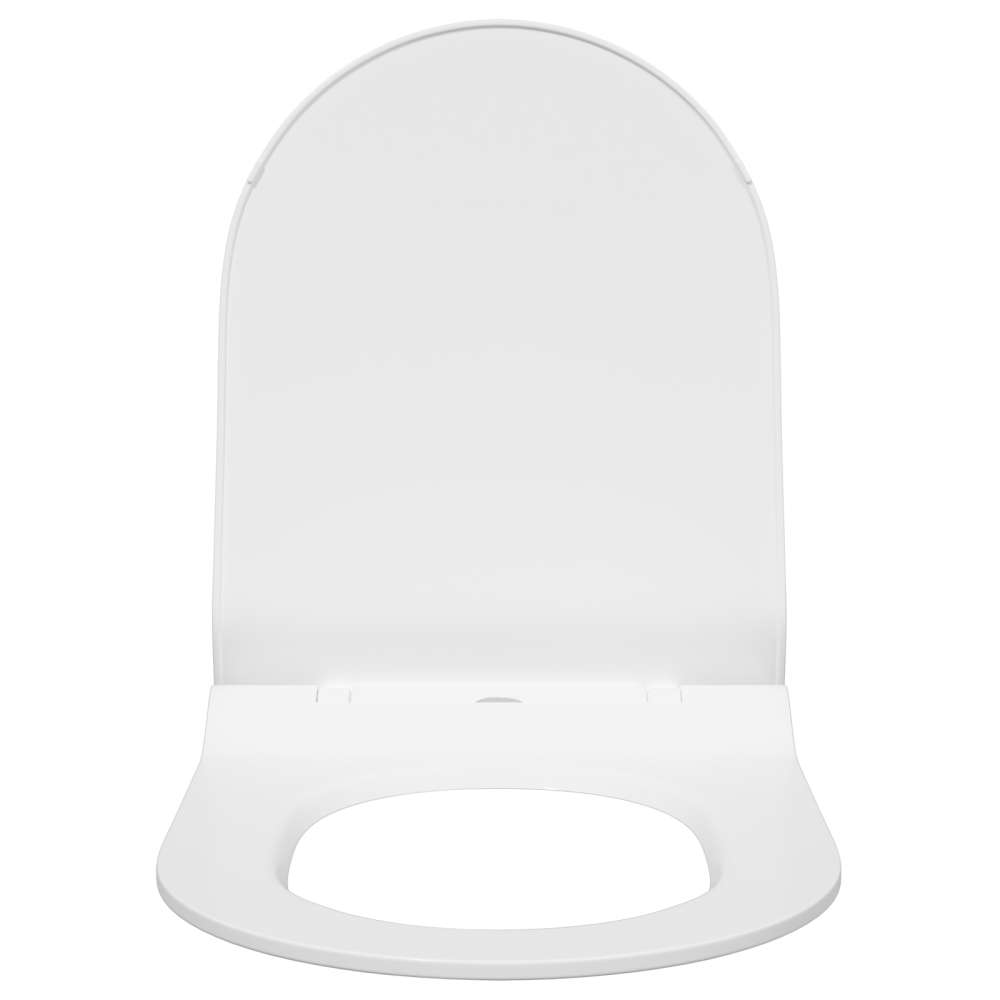Produktbild för Toalettstol Justerbar Vit 50 x 36,5 x 5 cm Polypropylen