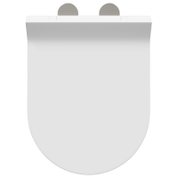 Produktbild för Toalettstol Justerbar Vit 50 x 36,5 x 5 cm Polypropylen