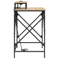 Produktbild för Skrivbord Sonoma-ek 100 x 50 x 86,5 cm Konstruerat trä