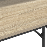 Produktbild för Skrivbord Sonoma-ek 100 x 50 x 86,5 cm Konstruerat trä