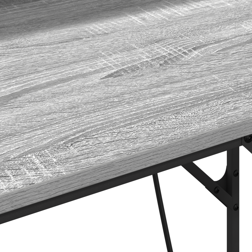 Produktbild för Skrivbord Grå Sonoma 100 x 50 x 86,5 cm Konstruerat trä