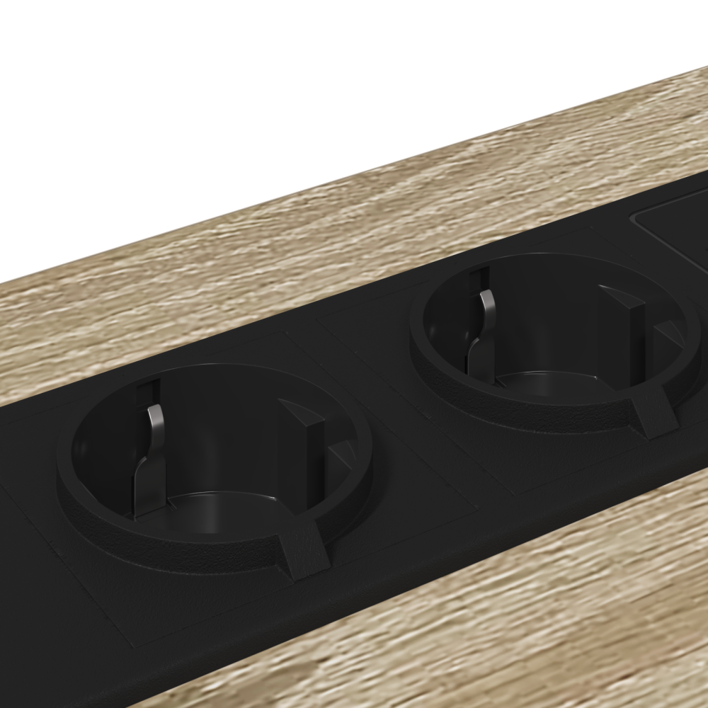 Produktbild för Nattduksbord 2 pcs Sonoma-ek 42 x 41 x 56 cm Konstruerat trä