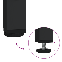 Produktbild för Nattduksbord Grå Sonoma 40 x 31 x 60 cm Konstruerat trä