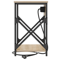 Produktbild för Nattduksbord 2 pcs Sonoma-ek 41 x 31 x 51 cm Konstruerat trä