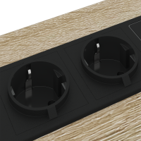 Produktbild för Nattduksbord 2 pcs Sonoma-ek 41 x 31 x 51 cm Konstruerat trä