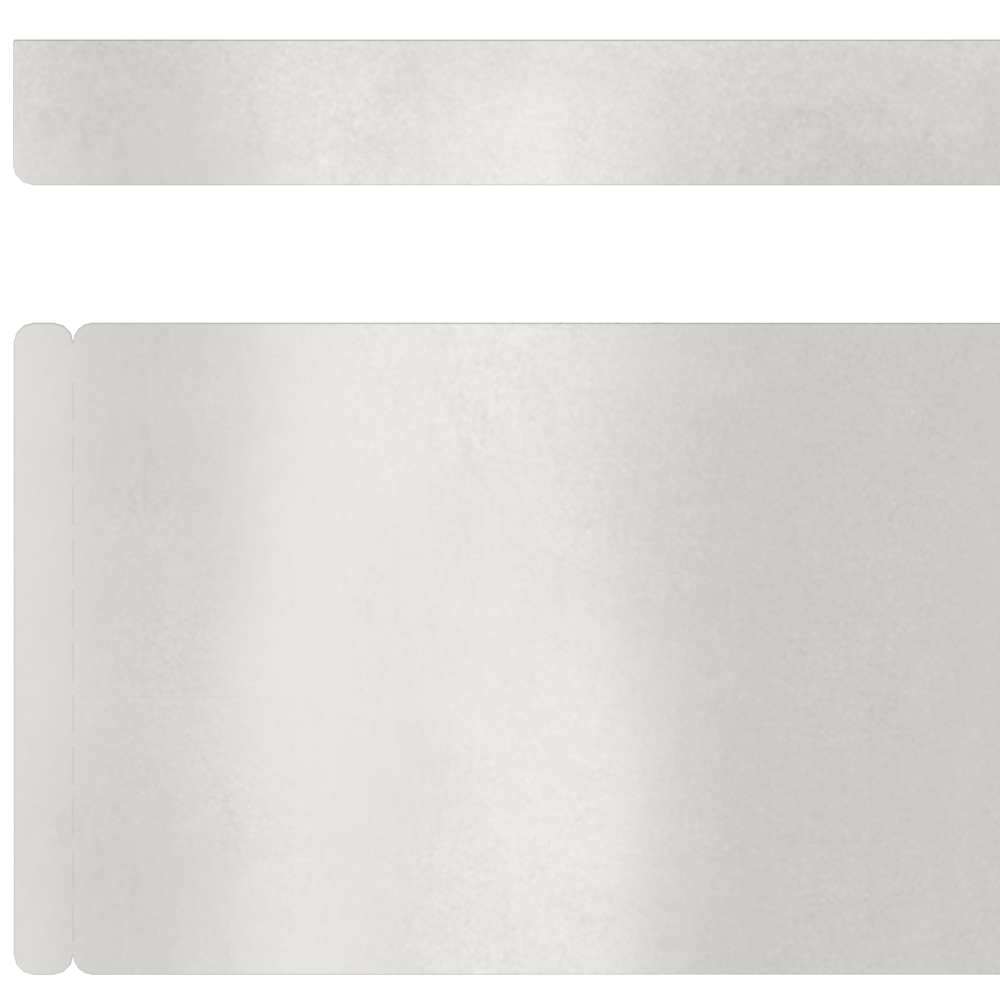 Produktbild för Kant för gräsmatta 4 pcs 450 x 0,05 x 10 cm Rostfritt stål