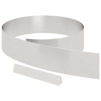 Produktbild för Kant för gräsmatta 4 pcs Silver 450 x 0.05 x 15 cm