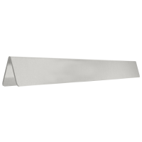 Produktbild för Kant för gräsmatta 4 pcs Silver 450 x 0.05 x 15 cm
