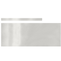 Produktbild för Kant för gräsmatta 4 pcs Silver 450 x 0,05 x 20 cm