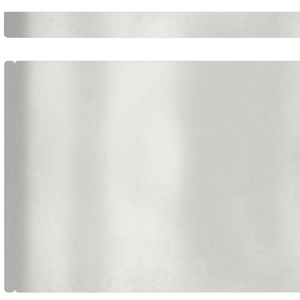Produktbild för Kant för gräsmatta 4 pcs Silver 450 x 0,05 x 20 cm