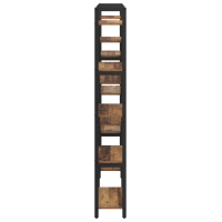 Produktbild för Hyllsystem Gammalt trä 156 x 25 x 167 cm Konstruerat trä