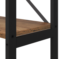 Produktbild för Hyllsystem Gammalt trä 156 x 25 x 167 cm Konstruerat trä