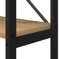 Produktbild för Hyllsystem Artisan Ek 156 x 25 x 167 cm Konstruerat trä
