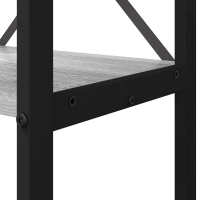 Produktbild för Hyllsystem Grå sonoma 60 x 30 x 189,5 cm Konstruerat trä