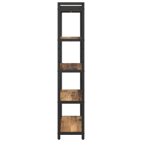 Produktbild för Hyllsystem Gammalt trä 80 x 30 x 155 cm Konstruerat trä