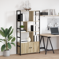 Produktbild för Hyllsystem Sonoma-ek 80 x 30 x 155,5 cm Konstruerat trä