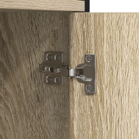 Produktbild för Hyllsystem Sonoma-ek 80 x 30 x 155,5 cm Konstruerat trä