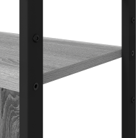 Produktbild för Hyllsystem Grå sonoma 80 x 30 x 155,5 cm Konstruerat trä
