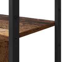 Produktbild för Hyllsystem Gammalt trä 80 x 30 x 155,5 cm Konstruerat trä