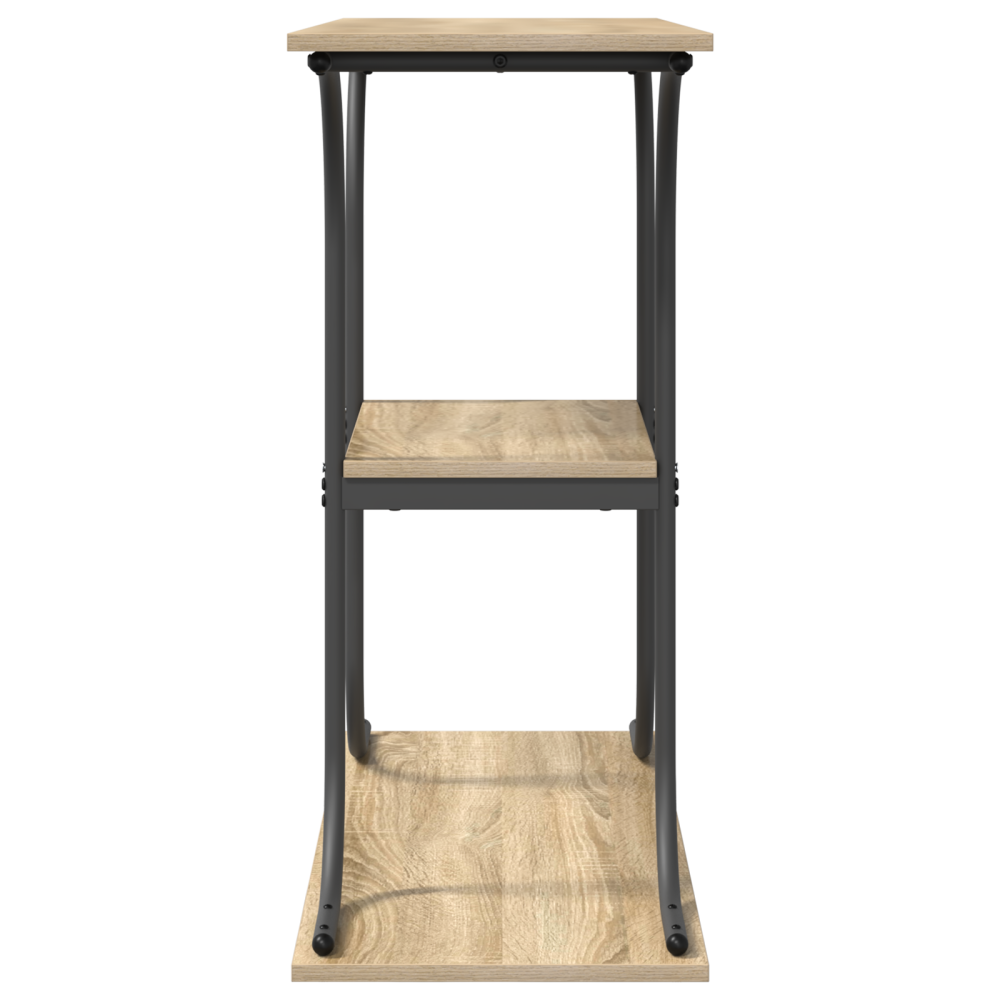 Produktbild för Konsolbord Sonoma-ek 101 x 35 x 80,5 cm Konstruerat trä