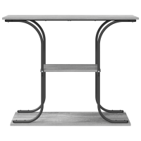 Produktbild för Konsolbord Grå Sonoma 101 x 35 x 80,5 cm Konstruerat trä